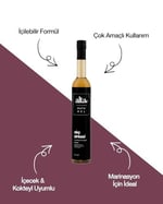 Organik Fermente Alıç Sirkesi Katkısız Cam Şişe – 500 ml