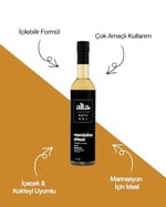 Organik Fermente Mandalina Sirkesi Katkısız Cam Şişe – 500 ml