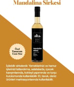 Organik Fermente Mandalina Sirkesi Katkısız Cam Şişe – 500 ml