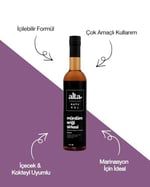 Organik Fermente Mürdüm Sirkesi Katkısız Cam Şişe – 250 ml