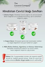 Organik Hindistan Cevizi Yağı Soğuk Sıkım 335 ml