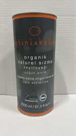 Organik Natürel Sızma Zeytinyağı 2000 ml Teneke