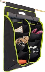 organizer Oxford large 53 x 80 cm polyester black/lime