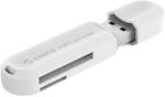 Orico CRS21 USB 3.0 SD TF Micro SD Kart Okuyucu Beyaz