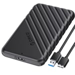 ORICO USB3.0 2.5 inç Hdd 6TB Ssd Harici Slim Harddisk Kutusu, , Siyah