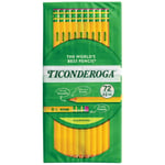 Original Ticonderoga® Pencils, Pre-Sharpened, Box of 72