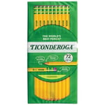 Original Ticonderoga® Pencils, Pre-Sharpened, Box of 72