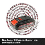 Orijinal Einhell 18 V 2.5 Ah PXC Başlangıç Kiti (Akü ve Şarj Cihazı, 18 V, maks. güç 720 W, tüm PXC cihazları için, akü yönetim sistemi, 3'lü LED gösterge) - 4512097