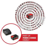 Orijinal Einhell Akü ve Şarj Cihazı Başlangıç Kiti Power X-Change (Akü, Li-Ion, 18 V, 4.0 Ah akü ve hızlı şarj cihazı, tüm Power X-Change cihazları ile uyumlu) - 4512042