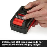 Orijinal Einhell Akü ve Şarj Cihazı Başlangıç Kiti Power X-Change (Akü, Li-Ion, 18 V, 4.0 Ah akü ve hızlı şarj cihazı, tüm Power X-Change cihazları ile uyumlu) - 4512042