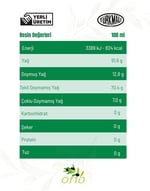 Orio Organik Natural Sızma Zeytinyağı 250 ML Cam Şişe - Soğuk Sıkım, Premium, Organik Sertifikalı,Sofra Kullanımı İçin İdeal