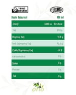 Orio Organik Natural Sızma Zeytinyağı 250 ML Cam Şişe - Soğuk Sıkım, Premium, Organik Sertifikalı,Sofra Kullanımı İçin İdeal