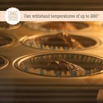 Orret Home 12’li Muffin ve Cupcake Fırın Tepsisi – Yapışmaz Metal Kek Kalıbı, 12 Gözlü Muffin Kabı, Cup Cake Pişirme Tepsisi, Fırın Uyumlu Kek Kalıbı - Seçenekler: 6 Gözlü, 12 Gözlü