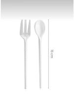 Orret Home 1260 ml 3 Katlı 6 Bölmeli BPA'sız PP Plastik Sefer Taşıma ve Beslenme Çantası, Kilitli Bento Lunch Box, Mikrodalgaya Uygun, Çatal ve Kaşık Dahil (Krem)