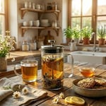 Orret Home 350 ml Borosilikat Cam Termisil French Press – Dayanıklı Cam Çay & Filtre Kahve Demleme, Bitki Çayı, Kahve Presi, Sızdırmaz Kapaklı Espresso & Çay Demleyici