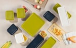 Orret Home 4 Adet Buzdolabı ve Derin Dondurucu Saklama Kabı Seti, Fresh Box, Dolap Düzenleyici ve Buz Dolabı Organizeri, BPA İçermeyen PP Plastik,Gıdaları Taze Tutma,Mutfak Düzenleyici (Gri)