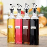 Orret Home 4 Adet Yağdanlık Tıpası Damlatmaz Şişe Ucu Dökme Ağızlığı Yağlık Sirkelik Sızdırmaz Kapaklı Tapa (Gümüş)