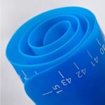 Orret Home 45X65 cm Silikon Ölçekli Kullanımı Kolay Hamur Açma Matı Ekmek Mantı Makarna Hamuru Yoğurma Matı (45x65) - Seçenekler: 40x50, 45x65