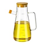 Orret Home 900 Ml 2 Adet Borosilikat Cam Yağdanlık,Termisil Isıya Dayanıklı Yağlık Ve Sirkelik,Zeytin Yağı,Limon Suyu Ve Sirke İçin Yağ Şişesi (2 Adet)
