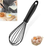 Orret Home Büyük Boy Silikon Çırma Teli,Silikon Çırpıcı,Yumurta,Ayran Ve Pasta İçin Çırpma Teli (2)