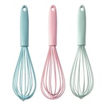Orret Home Büyük Boy Silikon Çırma Teli,Silikon Çırpıcı,Yumurta,Ayran Ve Pasta İçin Çırpma Teli (2)