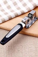 Orret Home Çelik Bıçak Bileme Aleti,Metal Bıçak Bileyici,Çekmeli Kolay Kullanım Pratik Bıçak Bileme Aleti