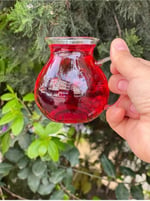 Orret Home Keyfi Ala 6'lı Borosilikat Cam Çay Bardağı Seti, 200ml Termisil Kupa, Şık ve Dayanıklı, Çay Vakti için İdeal (6 Adet)