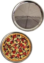 Orret Home Paslanmaz Çelik Pizza Tepsisi,Delikli Lahmacun Ve Pizza Tavası,Fırın Tepisisi (32 Cm) - Bedenler: 28 Cm, 32 Cm, 36 Cm