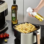 Orret Home Sprey Yağdanlık Cam Şişe Yağ Püskürtücü 225 ml Airfryer Kızartma Izgara Salata İçin Yağlık