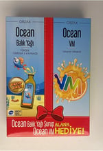 Orzax Ocean Balık Yağı Şurup Portakal Aromalı 150 Ml+ Ocean Vm Şurup 150 ml
