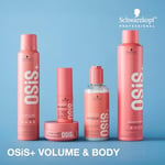 OSiS+ Upload Volume Cream – Lightweight Volumizing Hair Treatment – Conditioning Style Control and Volume Effect - Blow Dry Heat Protection, 6.75 oz