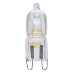 Osram Halopin fırın lambası (230 V, 25 W, G9 halojen, kalem şeklinde, Bosch, Neff, Siemens, Delonghi, Okyanus, Fagor, fırınlar ve mikrodalga fırınlar için, yüksek sıcaklıklar için uygundur)