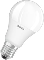 OSRAM STAR+ RGBW LED lamba E27 tabanlı, RGB renkleri uzaktan kumanda ile değiştirilebilir, 9 W, klasik ampul şekli, 60 W ampul için yedek, mat, LED retrofit RGBW lambalar uzaktan kumandalı, tek paket