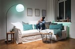 OSRAM STAR+ RGBW LED lamba E27 tabanlı, RGB renkleri uzaktan kumanda ile değiştirilebilir, 9 W, klasik ampul şekli, 60 W ampul için yedek, mat, LED retrofit RGBW lambalar uzaktan kumandalı, tek paket