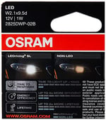 Osram W5W T10 LED Park Ampulü 12V 2825DWP (2’li Paket)