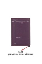 Otamatik Mekanizmalı Kartvizitlik Mıknatıslı Banknot Para Bölmeli Kartlık