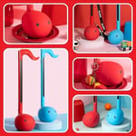 Otamatone Deluxe Elektronik Müzik Enstrümanı (Kırmızı)