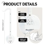 Otamatone Regular Elektronik Müzik Enstrümanı (Beyaz)
