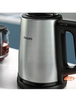 Otomatik Sıcak Tutma, 0.9L Cam Demlik, 1900W Güç, Paslanmaz Çelik Demlik, 1.8L Geniş Kapasiteli Dayanıklı Inox Taban (HD7350/00)