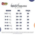 ÖTS Premium 5’li Kız Çocuk Boxer - Hediye Kutulu, Pamuklu Kumaş, Ultra Yumuşak, Esnek Kalıp, Etiketsiz Tasarım,Kaliteli İnce Bel Lastik Tayt