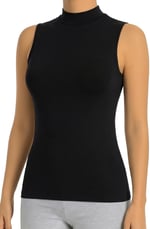 ÖTS Premium Kadın Boğazlı Body - Pamuklu Kumaş, Ultra Yumuşak, Esnek Kalıp,Balıkçı Yaka ve Şık T-Shirt
