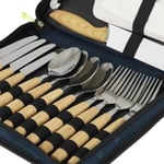 Outwell Morella Picnic Cutlery Set Premium Kamp & Piknik Çatal Bıçak Takımı