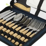 Outwell Morella Picnic Cutlery Set Premium Kamp & Piknik Çatal Bıçak Takımı