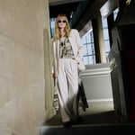 Oversize Blazer Ceket Tek Düğmeli Kapaklı Cepli