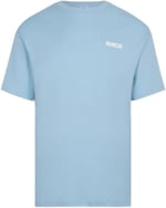 OVERSIZED FIT VANEDA LOGO BASIC TSHIRT MAVI