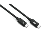 OWC - 2,0 m Thunderbolt 4 / USB-C kablosu - Tüm Thunderbolt 3 ve 4, USB-C ve USB4 cihazları için tam fonksiyonel, 40 Gb/s'ye kadar, 100 Watt, 20 V/5 A, 8K Thunderbolt veya USB-C ekran ile uyumlu
