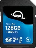 OWC Atlas Pro SDXC-UHS-II V60 medya kartı, 128 GB - Seçenekler: 128 GB, 512 GB