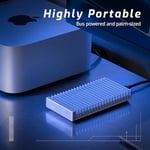 OWC Express 1M2 Taşınabilir NVMe Thunderbolt (USB-C) SSD USB4 Alüminyum Isı Emici Muhafazalı Ultra Hızlı Harici SSD Sürücü (Yalnızca Muhafaza)