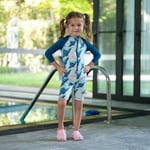 Owli SunSafe UV Korumalı Swimsuit Mayo Manta Ray 5-6 Yaş
