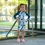 Owli SunSafe UV Korumalı Swimsuit Mayo Manta Ray 5-6 Yaş